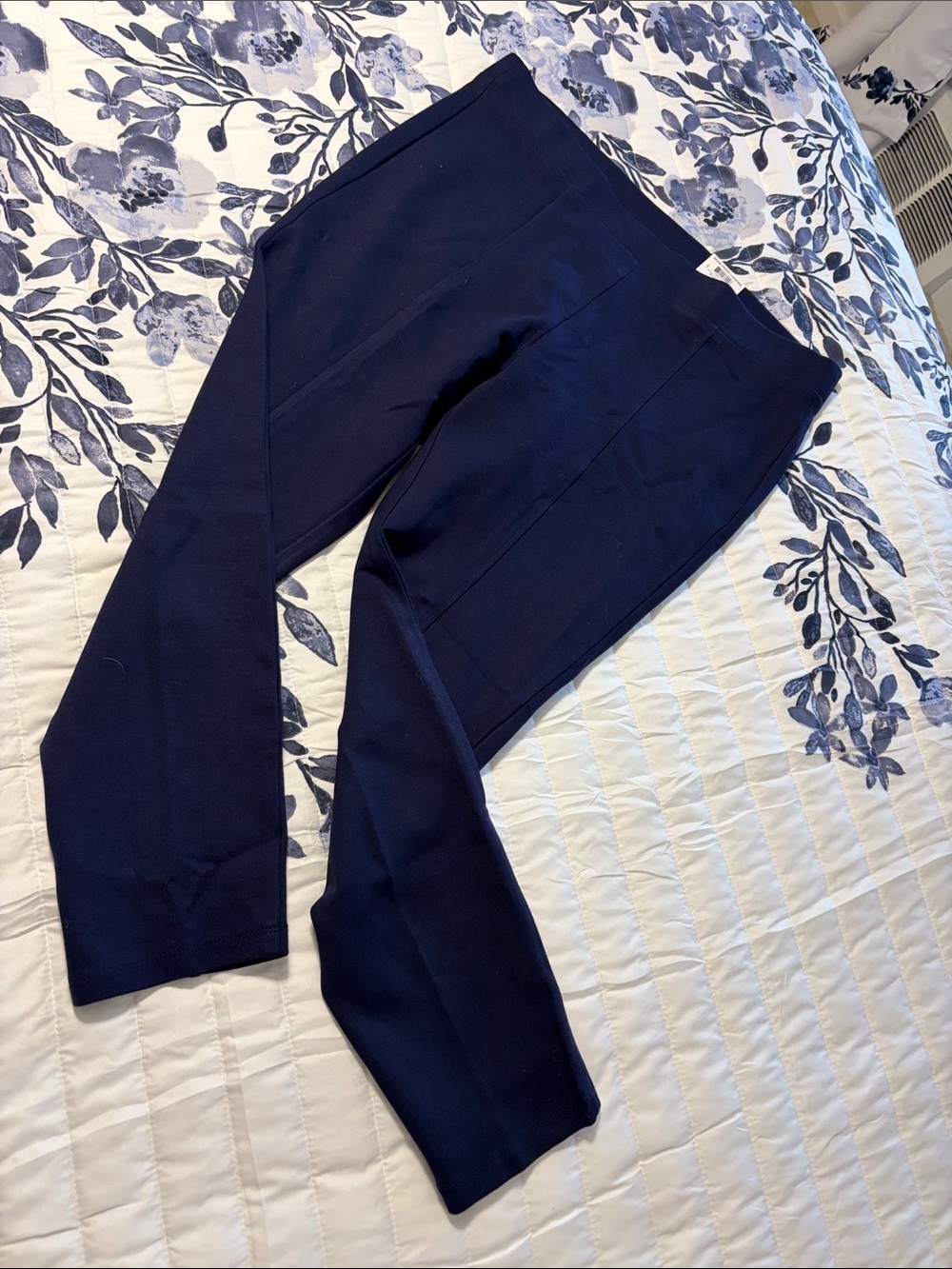 Style & Co. Navy Ponte Mid-Rise Leggings